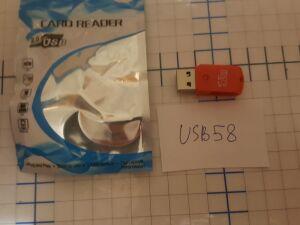 cardreader micro SD " USB58 " складной