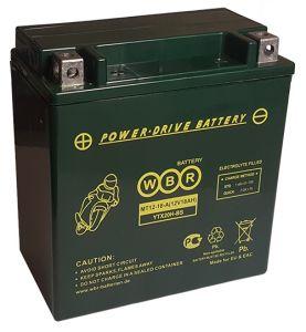 12V18V  -  WBR MT 12V18-B Ah  !!! (150x87x161mm)  (+ -)