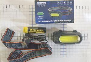 213 ����� �� ��� ����� " BL - 213 Cob BleskLux ( T6028) " ��� 18650 ������� TypeC