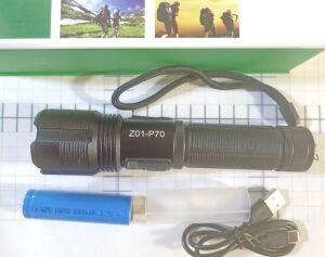 1 ��� ���� �������������� " Z 01 - P70 " ������� TypeC , ��� 18650 , ���� P70 .