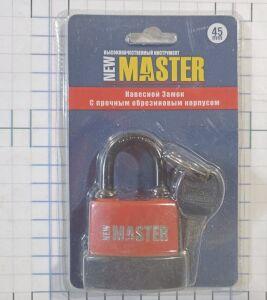 замок навесной " Master 45mm короткая душка "