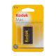 Батарейки KODAK 6LR61 (крона)(алкалин) (10)(200)