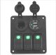    () 12V-24V GH-3UP 3+2 5V/3.1A			