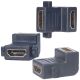 переходник Hdmi гнездо - Hdmi гнездо 90 градусов с плечами ( H171)