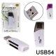 cardreader "  54 SD , microSD, M2 " .