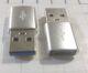 переходник маленький - гнездо Type C - штекер USB T-09 .